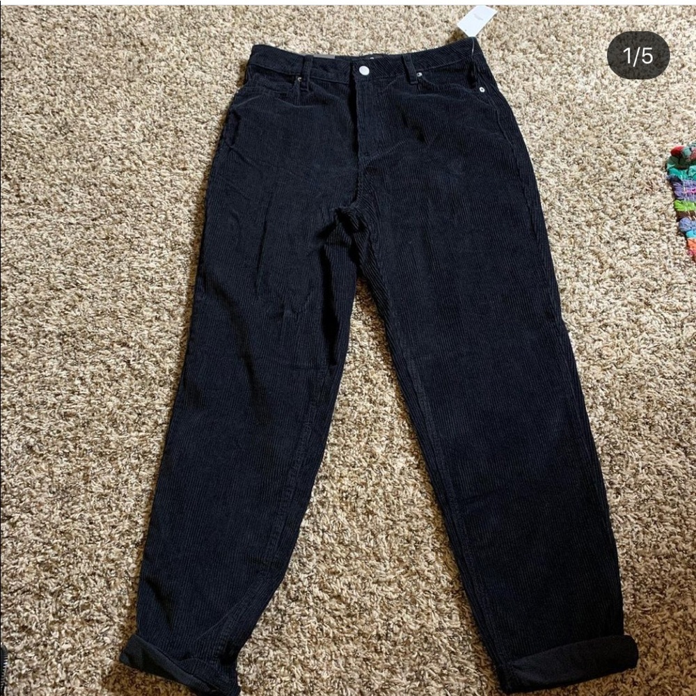 NWT BDG high waist corduroy mom jeans